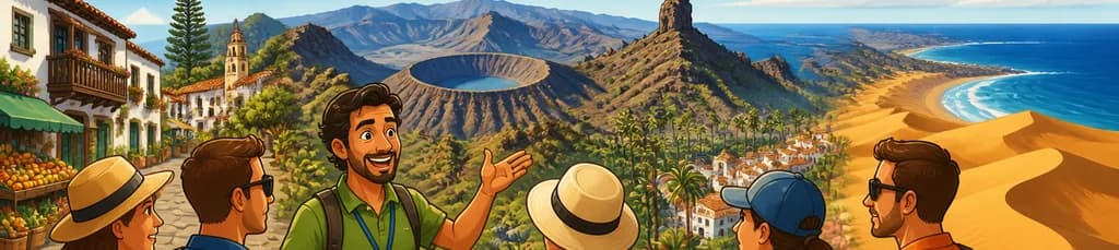 Exploración de día completo de Gran Canaria desde Las Palmas