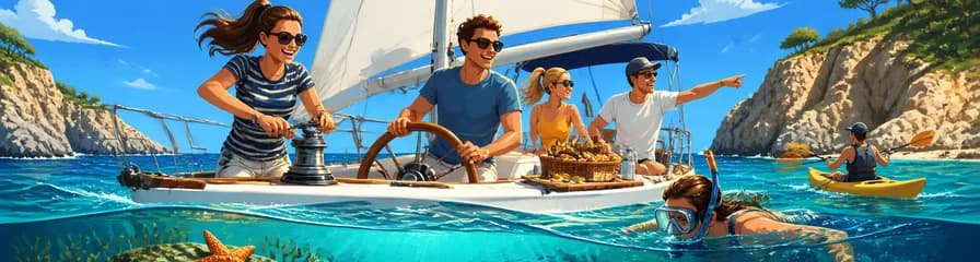 Travesía en velero todo incluido y exploración submarina privada por la Costa Brava