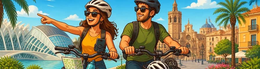 Explora Valencia sin esfuerzo: gran experiencia autoguiada en bicicleta eléctrica