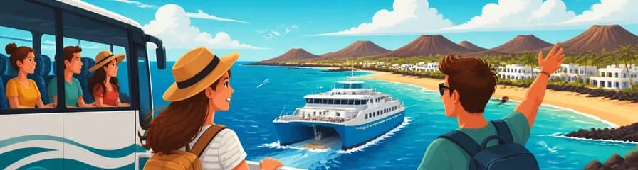 Descubre Fuerteventura a tu ritmo: ferry y traslado en bus incluidos