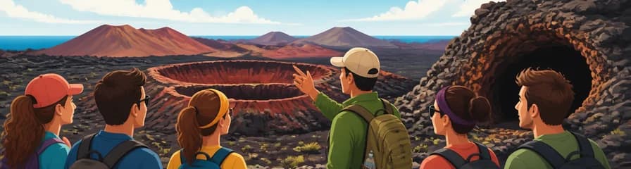 Descubre el Volcán El Cuervo, Tenesar y Famara