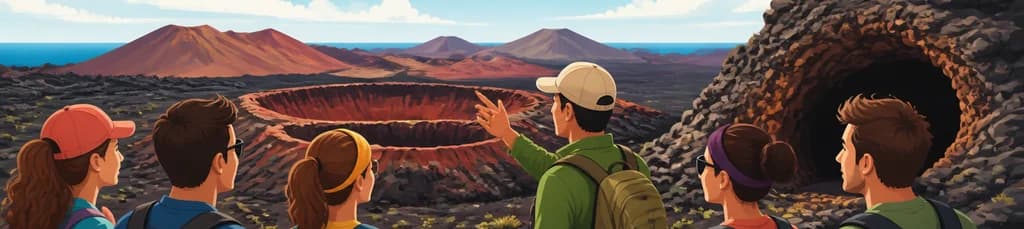 Descubre el Volcán El Cuervo, Tenesar y Famara