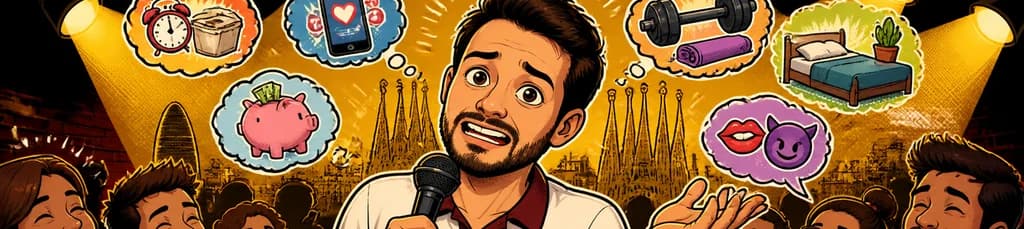 Pablez presenta en Zaragoza "Los 30 son los nuevos... ¡Vete a la mierda!"