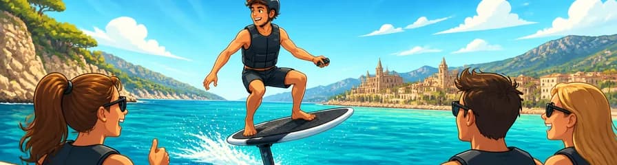Experimenta una hora de eFoil en las aguas de Mallorca