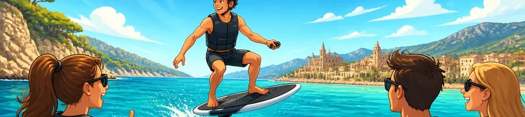 Experimenta una hora de eFoil en las aguas de Mallorca