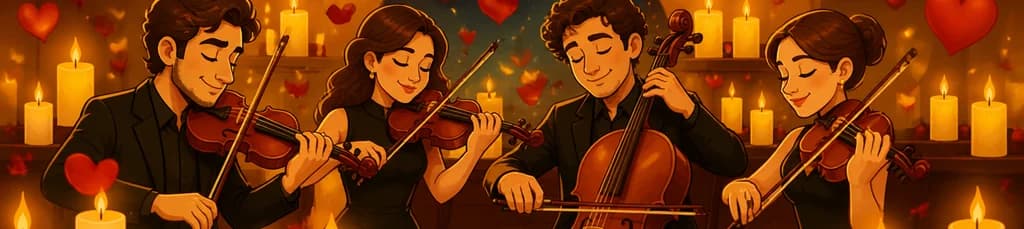 Bandas Sonoras Románticas en Candlelight para San Valentín