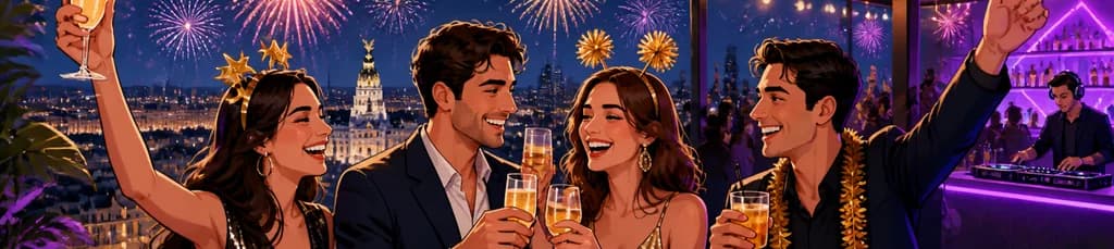 Celebra la Nochevieja con Fiesta y Barra Libre en Ella Sky Bar