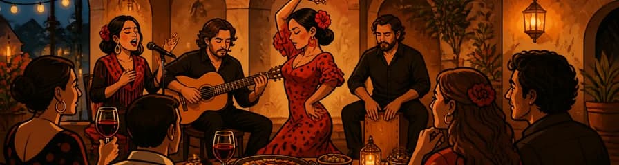 Velada Flamenca y Gastronómica en el Restaurante Tipi Tapa de Fuengirola, cerca de Mijas