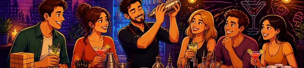 Disfruta de una experiencia práctica de coctelería en Malasaña31