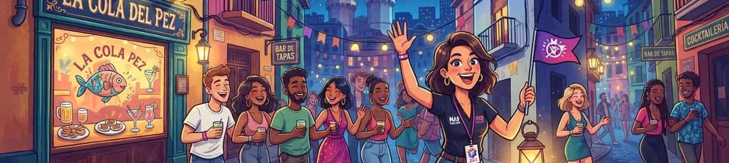 Descubre la vida nocturna de Valencia con el Pub Crawl de Mad Party Crew