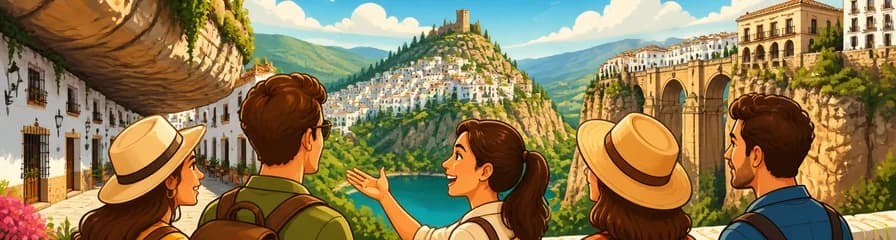 Viaje privado desde Sevilla para explorar Setenil, Zahara y Ronda