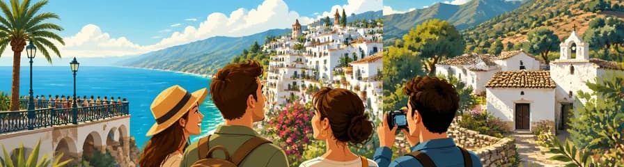 Armonía visual en Nerja, Frigiliana y El Acebuchal: un recorrido semiprivado