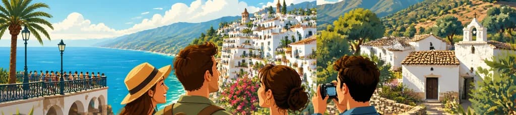 Armonía visual en Nerja, Frigiliana y El Acebuchal: un recorrido semiprivado
