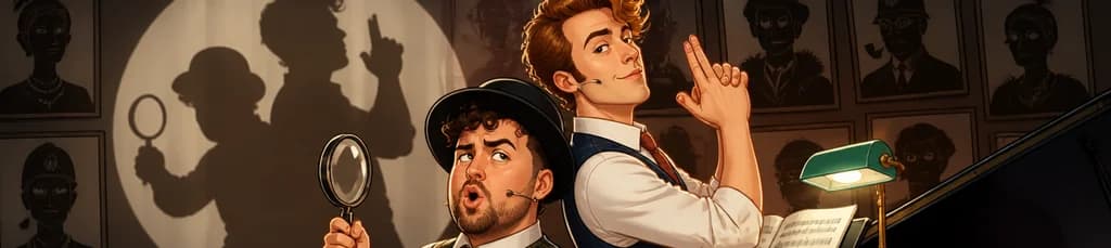 Asesinato para dos: El aclamado musical de misterio y comedia