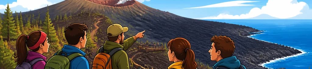 Excursión de día completo con caminata al volcán Tajogaite