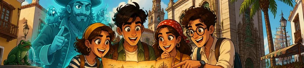 La Aventura Autoguiada del Tesoro Pirata de Las Palmas