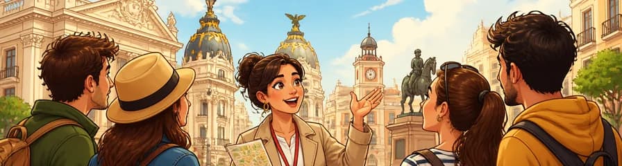 Recorrido guiado a pie por Madrid