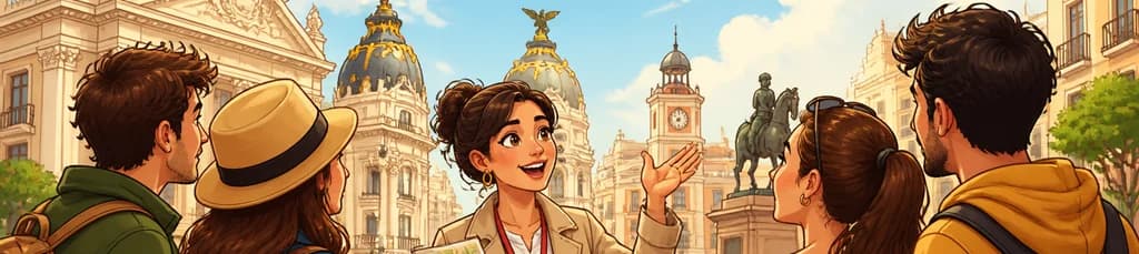 Recorrido guiado a pie por Madrid