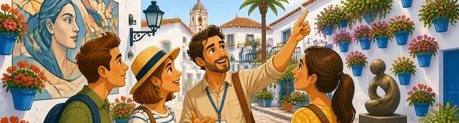 Recorrido privado a pie para explorar Estepona