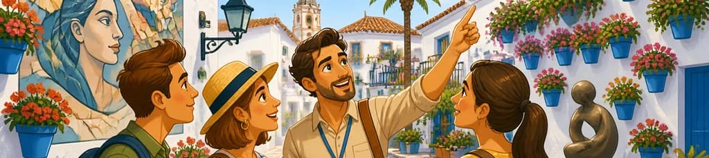 Recorrido privado a pie para explorar Estepona