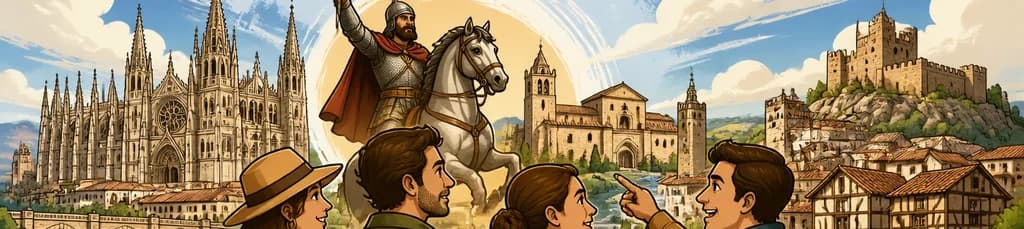 Aventura privada de 2 días por la Ruta del Destierro del Cid: Burgos, Soria y Guadalajara
