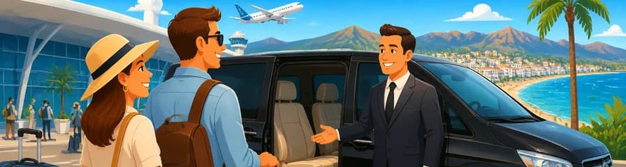 Servicio de traslado privado desde el aeropuerto de Málaga a su hotel en la Costa del Sol