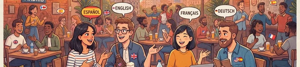 Intercambio de Idiomas y Conversación en Madrid
