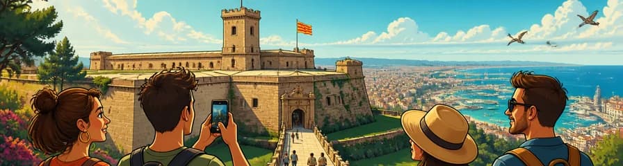 Acceso prioritario al Castillo de Montjuïc en Barcelona