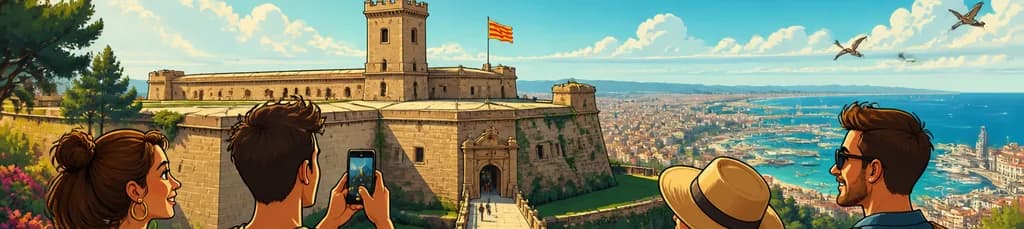 Acceso prioritario al Castillo de Montjuïc en Barcelona