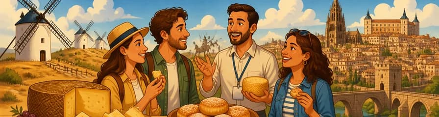 Un viaje culinario y cultural por La Mancha y Toledo: Queso Manchego y Mazapán