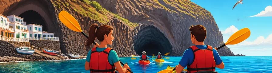 Travesía en kayak desde el Porís de Candelaria hasta la Cueva Bonita