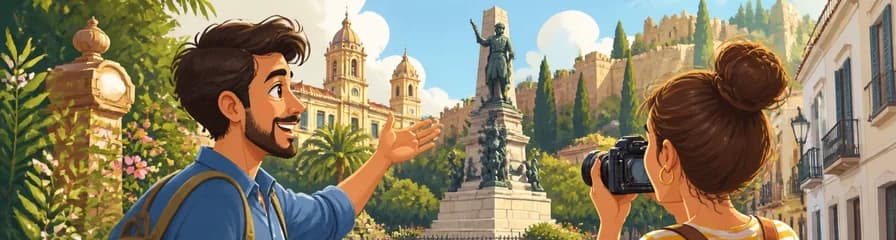 Acompaña a un malagueño y captura la belleza de los enclaves más fotogénicos de la ciudad