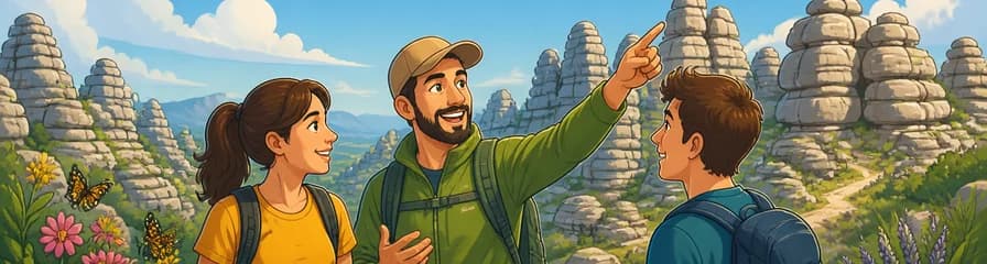 Descubre El Torcal en una excursión privada de senderismo con salida desde Málaga