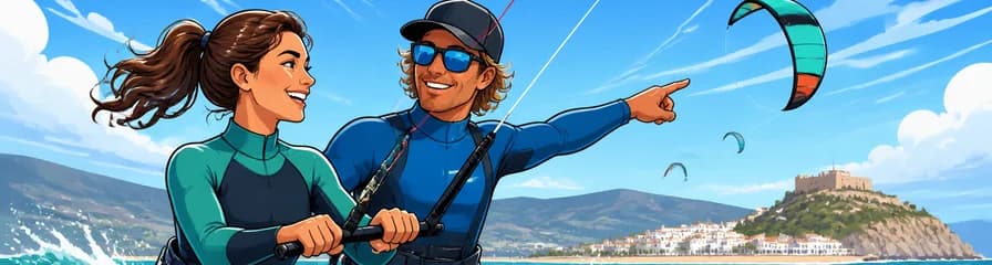 Curso privado de kitesurf de 5 días en Tarifa