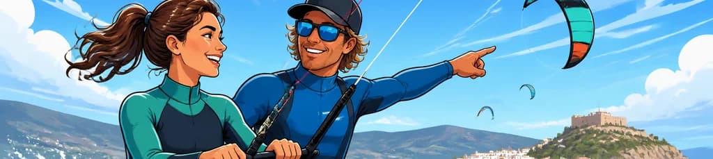 Curso privado de kitesurf de 5 días en Tarifa