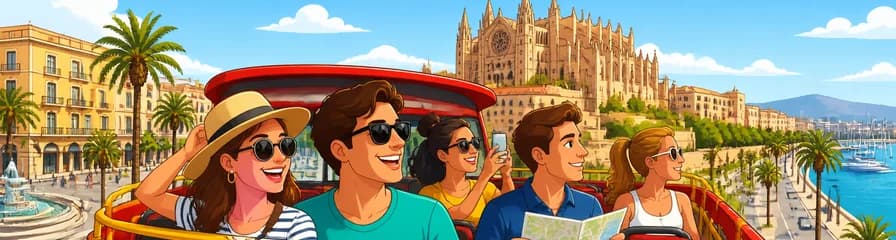 Descubre Palma de Mallorca con el tour en autobús turístico City Sightseeing