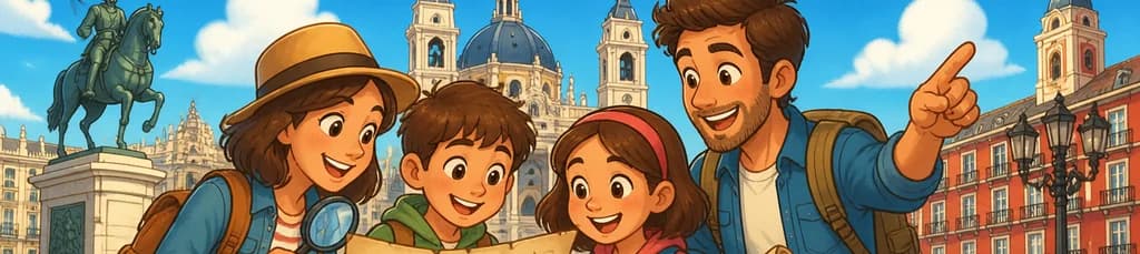 Búsqueda del tesoro en Madrid: una aventura familiar
