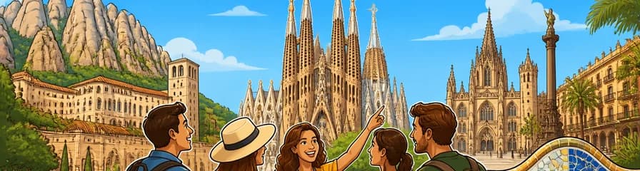 Excursión privada a Montserrat, la Sagrada Familia y Barcelona, con salida desde Salou o Tarragona
