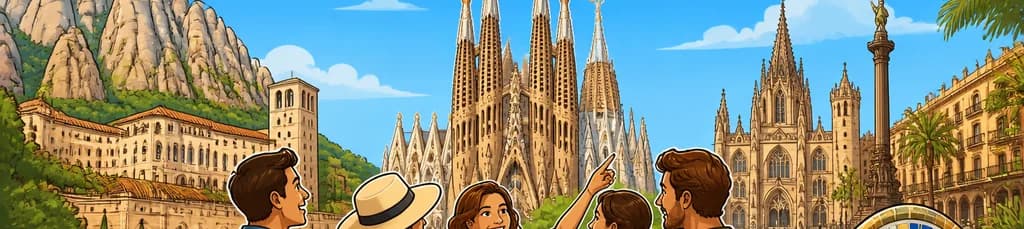 Excursión privada a Montserrat, la Sagrada Familia y Barcelona, con salida desde Salou o Tarragona