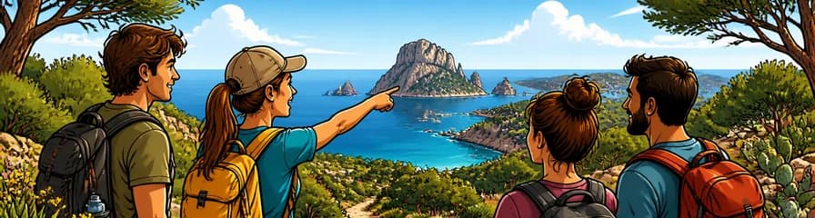 Conéctate con la naturaleza: senderismo de 4 horas en Ibiza con DIH