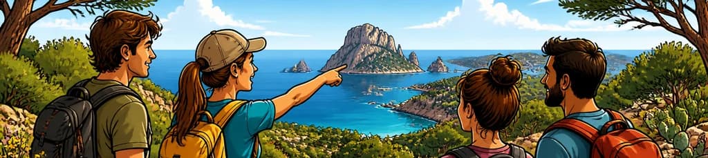 Conéctate con la naturaleza: senderismo de 4 horas en Ibiza con DIH