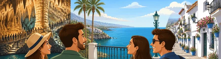 Tour por Nerja y Frigiliana con salida desde Málaga
