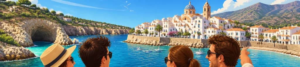 Explora las calas de Jávea, Altea y Moraira en un tour privado desde Alicante