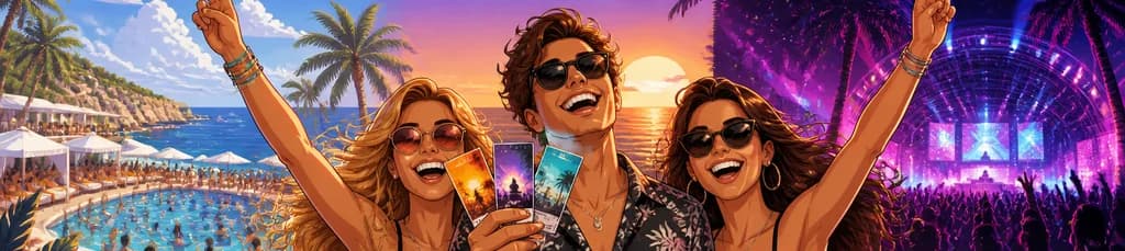 Acceso a clubes de Ibiza: tres entradas gratuitas a discotecas y O Beach