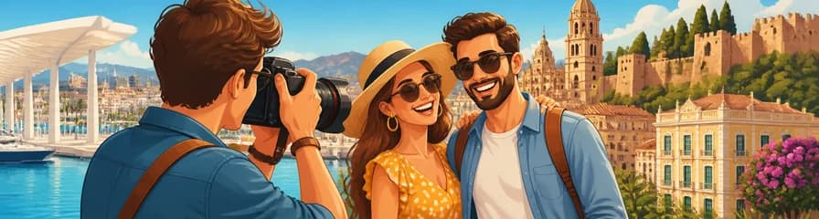 Inmortaliza tus vacaciones en Málaga con una sesión de fotos profesional de OhMyGoodGuide