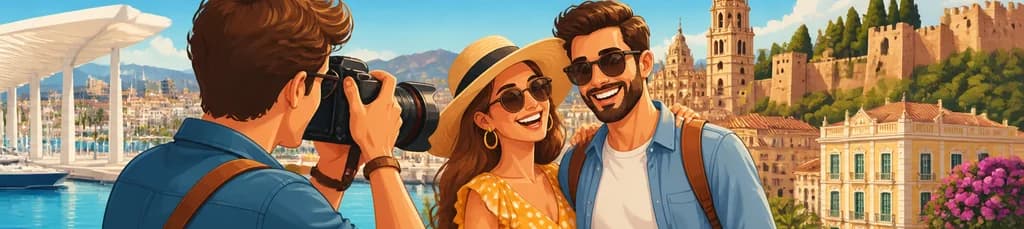 Inmortaliza tus vacaciones en Málaga con una sesión de fotos profesional de OhMyGoodGuide