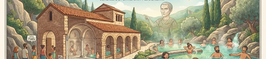 Visita a los Baños de la Hedionda en agosto