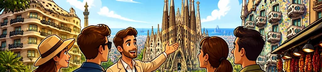 Recorrido privado VIP por los lugares más destacados de Barcelona