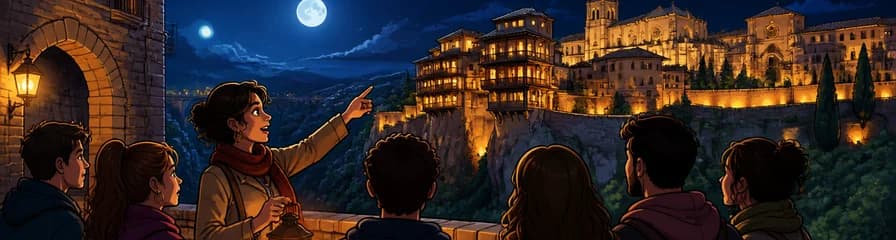 Paseo Guiado Nocturno por la Cuenca Medieval