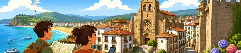 Explora Laredo: Paseo autoguiado por su costa y el encanto de su casco antiguo